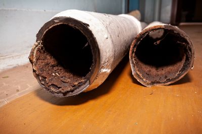 Drain Replacement of Rotten Iron Pipe